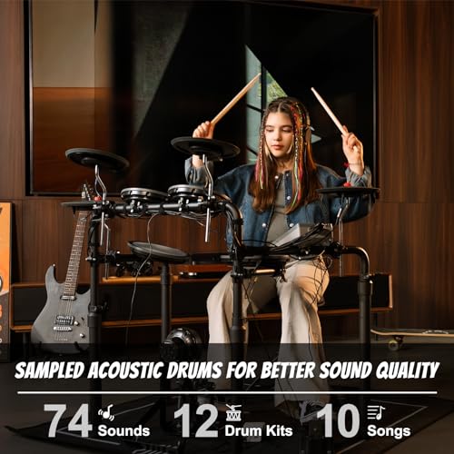 HAMPBACK MK-0 Plus Electric Drum Set - Image 5