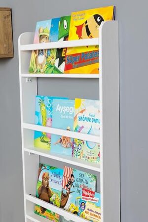 Furpinea Handmade Solidwood Montessori Kids Bookshelf