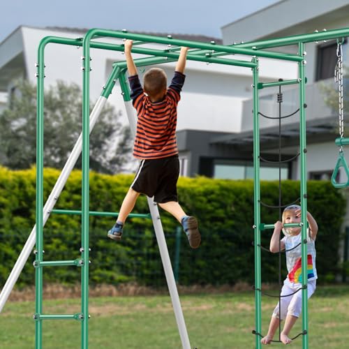 Hapfan Swing Set With Monkey Bars And More - Image 2