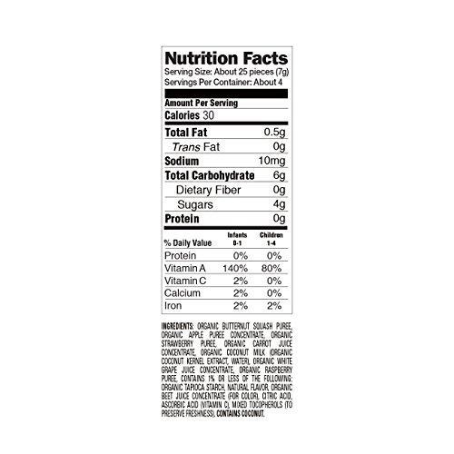 Happy Baby Creamies Veggie & Fruit Snacks, 1 Oz - Image 5