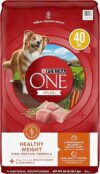 Purina ONE Healthy Weight High-Protein Dog Food – 40 lb