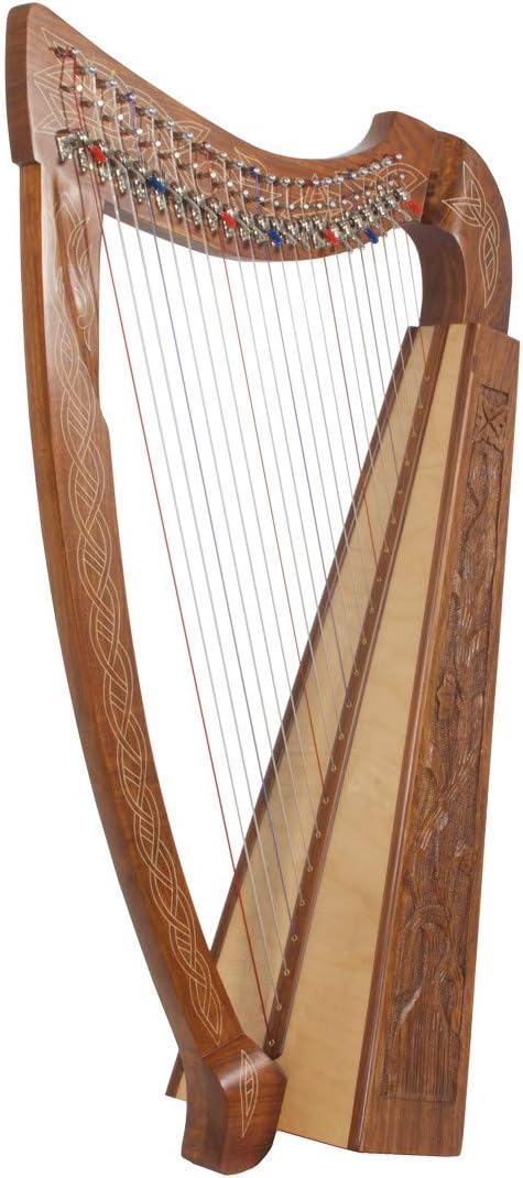 Roosebeck Heather Harp w/Full Chelby Levers