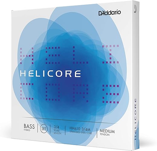 D'Addario Helicore Hybrid Bass String Set HH610 3/4M
