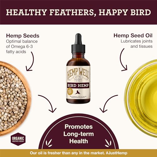 Hemp Well Hemp Oil โ 2 Ounces for Birds, Health Support - Image 2