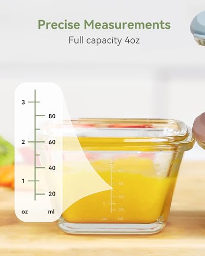 HEYVALUE Baby Food Containers, 12 Container Set - Image 4