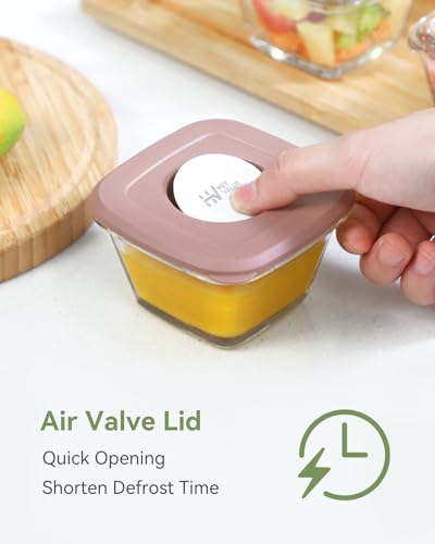 HEYVALUE Baby Food Containers, 12 Container Set - Image 2