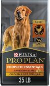 Purina Pro Plan High Protein Dog Food, Chicken & Rice – 35 lb. Bag