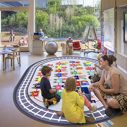 HiiARug Kids Carpet Playmat Rug ABC Alphabet - Image 4