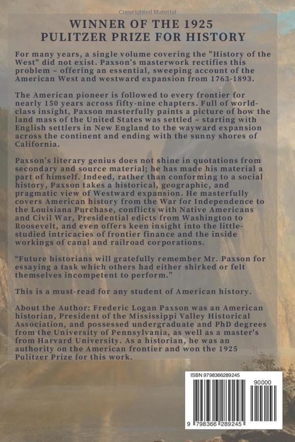 History Of The American Frontier - 1763-1893 - Image 2