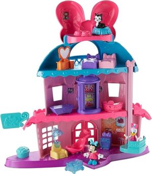 Fisher-Price Home Sweet Headquarters 4-Level Dollhouse Playset