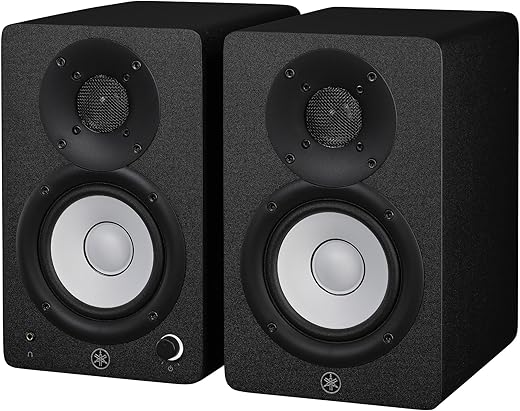 YAMAHA HS4 Powered Studio Monitor Pair (HS4 B)
