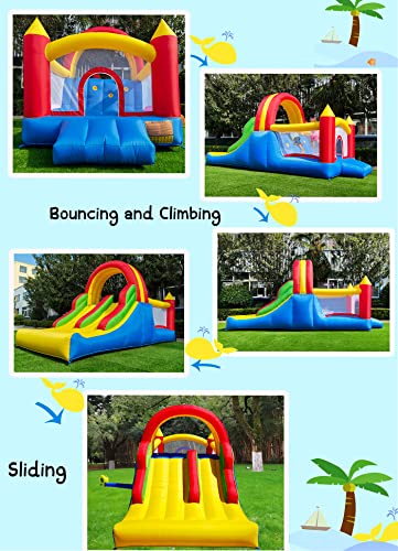 HuaKastro 16x7.2FT Inflatable Bounce House With Slides - Image 5