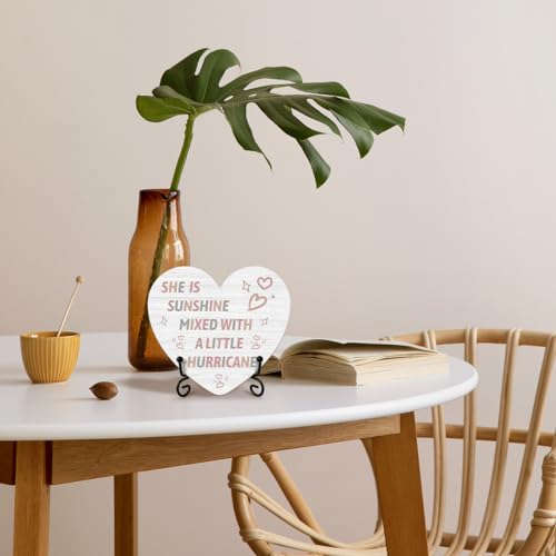 HUQIL Boho Girl Room Decor Heart Keepsake - Image 3