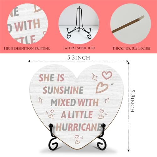 HUQIL Boho Girl Room Decor Heart Keepsake - Image 2