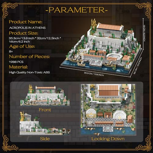 Husalari Acropolis Building Block Set EX123 - Image 4