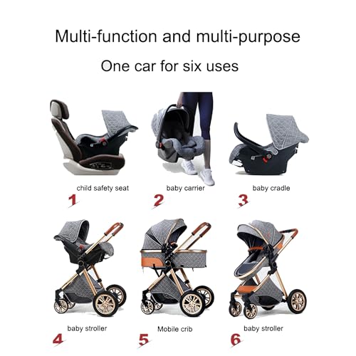 Hustlepapa Baby Stroller 3 in 1 V9 Combo - Image 4