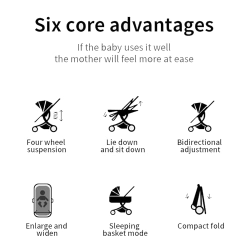 Hustlepapa Baby Stroller 3 in 1 V9 Combo - Image 2