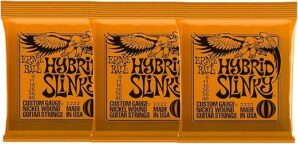 Ernie Ball Hybrid Slinky Guitar Strings 2222×3