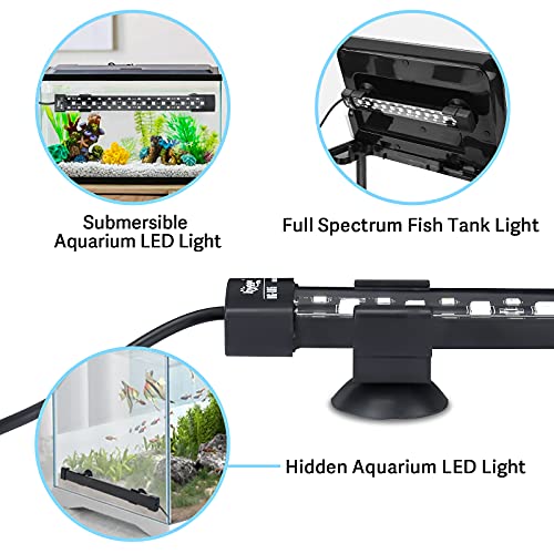 hygger Aquarium LED Light, Full Spectrum, 3 Rows Beads - Image 4