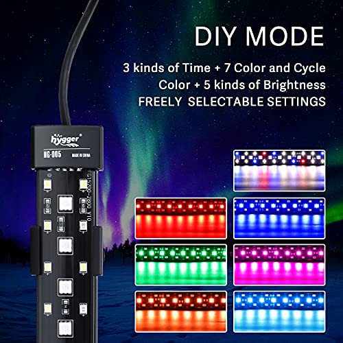 hygger Aquarium LED Light, Full Spectrum, 3 Rows Beads - Image 2
