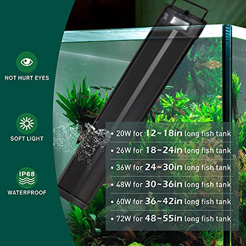 hygger Aquarium Programmable LED Light, 48~55in - Image 5