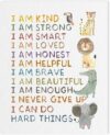 HLJ ART I Am Kind Smart Brave Wall Art