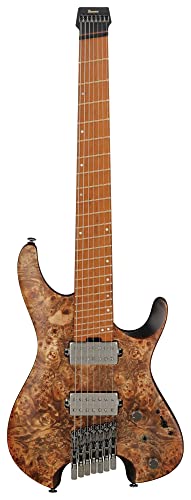 Ibanez QX527PB 7-String Electric Guitar - Antique Brown - Image 2