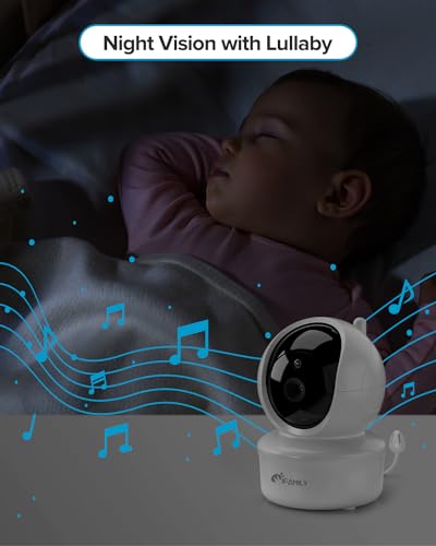 iFamily Baby Monitor - 5" Screen, 30Hrs Battery - Image 4