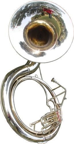 IM Handmade Brass Finish Sousaphone With Bag 25 - Image 4
