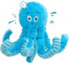 Pubialo Indestructible Squeaky Dog Toys Octopus-Tug