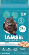 Iams Indoor Weight Control & Hairball Cat Food, 22 lb. Bag