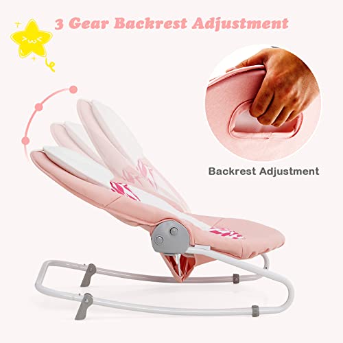 INFANS Baby Swing And Bouncer, 5 Speed Sway - Image 5