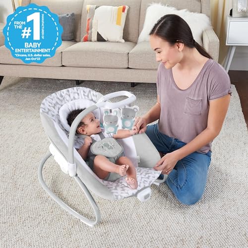 Ingenuity SimpleComfort 2-in-1 Baby Swing Raylan - Image 4