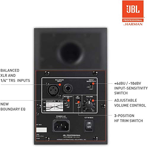 JBL 305P MkII 5-Inch 2-Way Powered Monitor - Image 5
