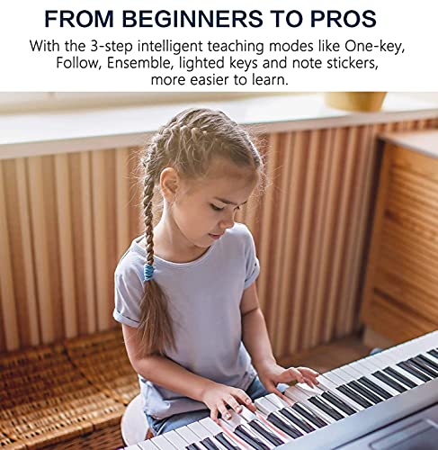JIKADA 61 Key Portable Electronic Keyboard Piano - Image 5