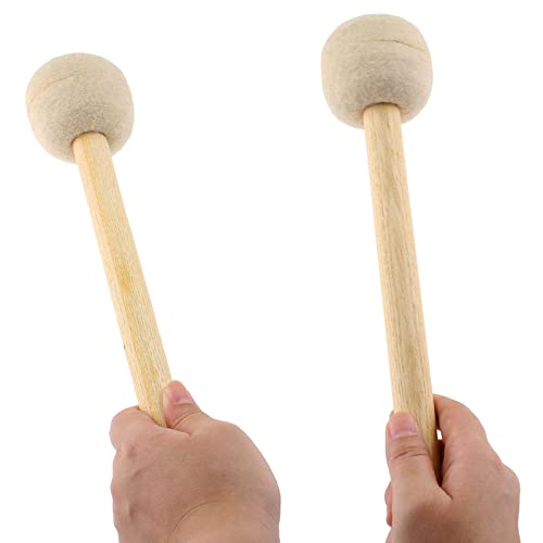 Jiozermi Drum Mallet Wool Felt Sticks, 13.22 Inches - Image 4