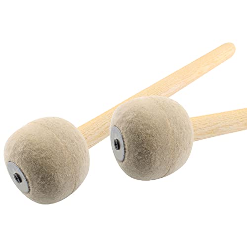 Jiozermi Drum Mallet Wool Felt Sticks, 13.22 Inches - Image 2