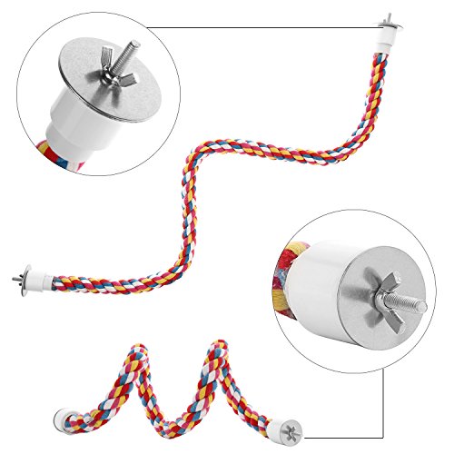 Jusney Bird Rope Bungee Toy 21 Inches - Image 3