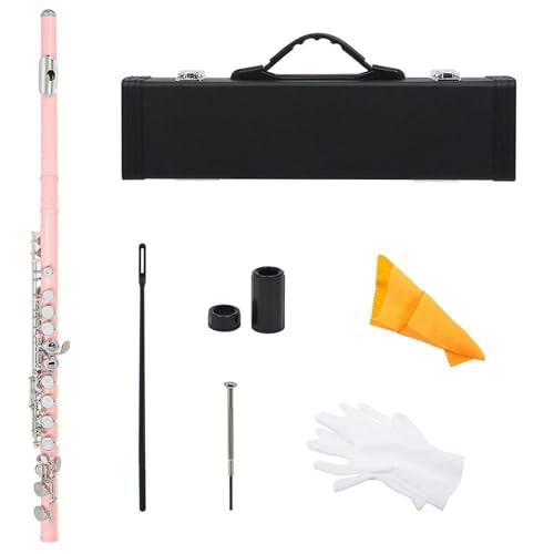 JUUTQA Professional Pink 16 Holes C Key Flute - Image 2