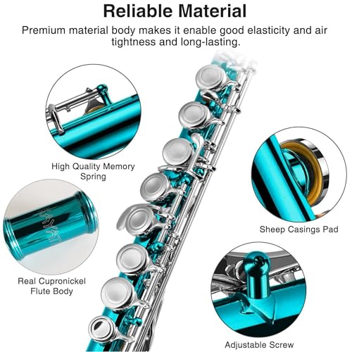 KAYATA Flute - Closed Hole C Flute For Beginners/Student - Image 5
