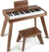 Dreamon Kids Digital Piano Keyboard, Wood Piano Toy