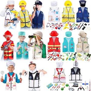 Shihanee Kids Dress Up Clothes Set 8WZ4