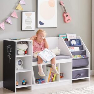 GABHX Kids Reading Nook with Sling Bookshelf