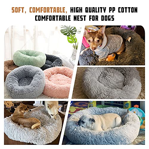 Kimpets Calming Round Donut Washable Dog Bed (20") - Image 4
