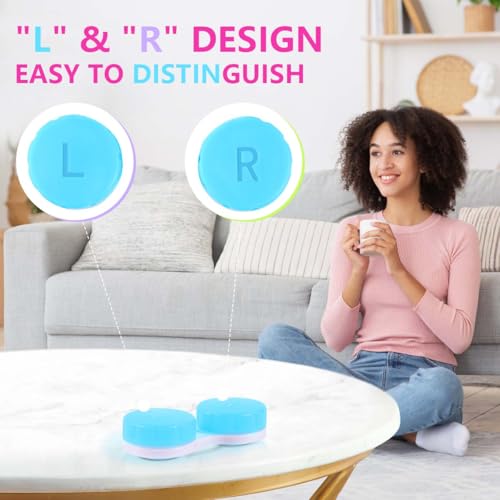 KISEER Colorful Contact Lens Case - Image 3