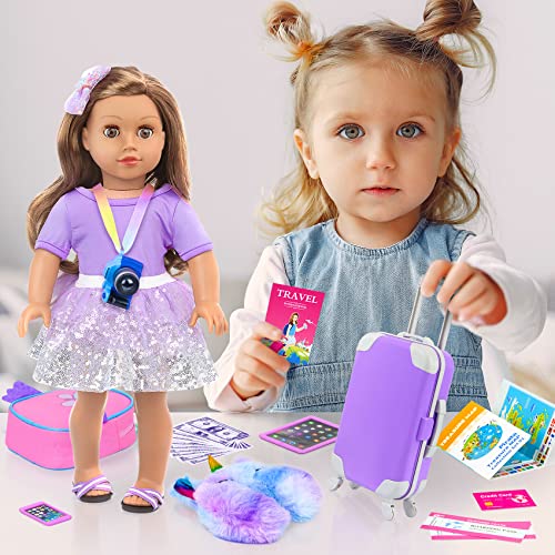 K.T. Fancy 23 Pcs 18 Inch Doll Travel Set - Image 5