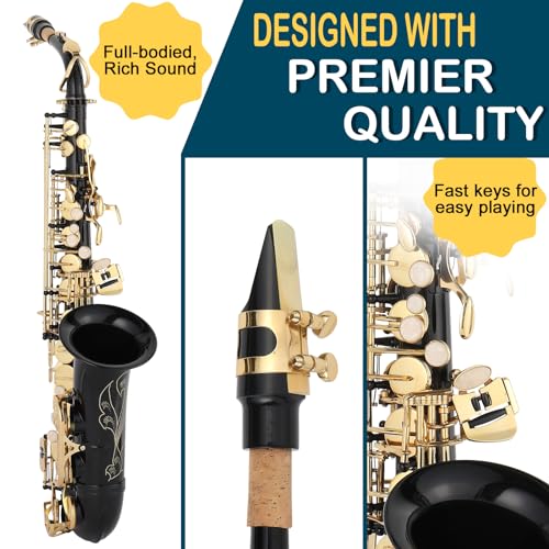 Ktaxon Alto Saxophone Drop E Brass Full Kit - Image 4