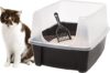 IRIS Large Cat Litter Box with Shield