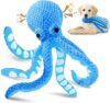 Jeefome Large Squeaky Plush Dog Toys – Octopus