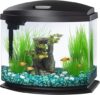 Aqueon LED MiniBow Fish Tank Kit, Black, 5 Gallon